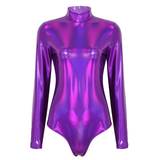 Women's Holographic Bodysuit with Long Sleeve / Sexy Swimsuit for Ladies - EVE's SECRETS