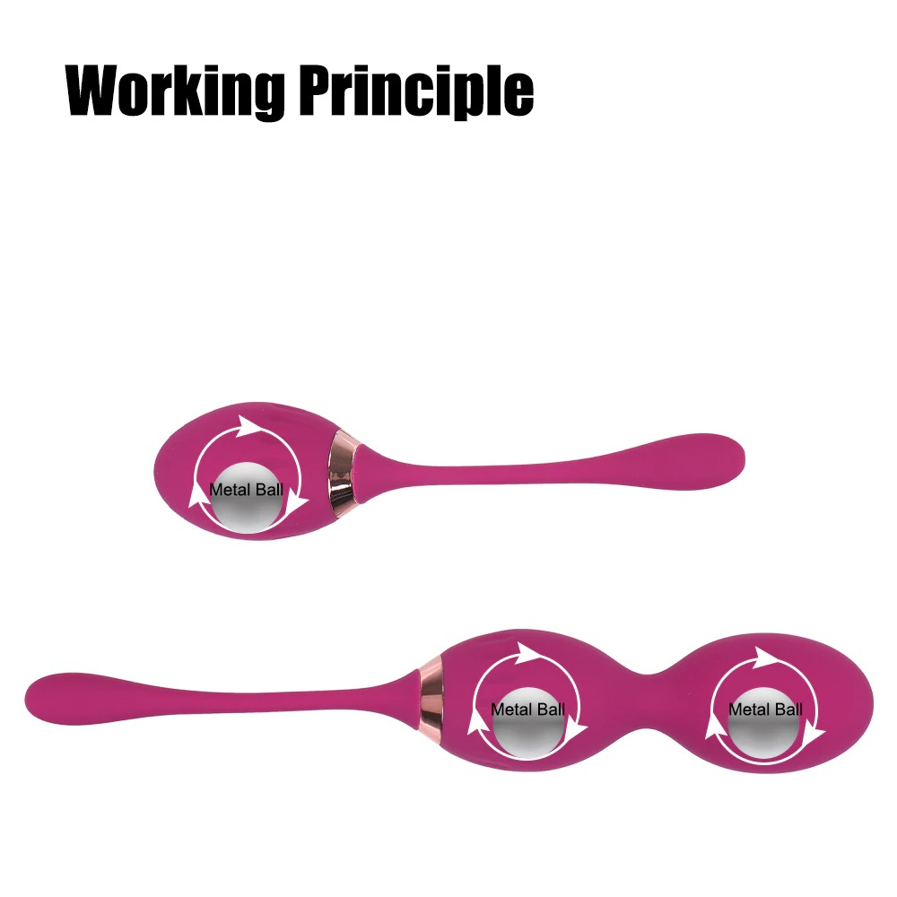 Women's Kegel Balls / Female Vagina Exerciser / Adult Sex Toys / Silicone G-Spot Massager - EVE's SECRETS