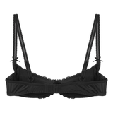 Women's Lace 1/2 Cup Bra / Exotic Push Up Brassiere / Female Adjustable Straps Lingerie - EVE's SECRETS
