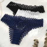 Women's Lace Panties with Cute Little Bow / Low-waist Sexy G-strings / Female Tempting Underwear - EVE's SECRETS