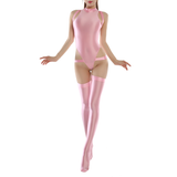 Women's Long Sleeve Nylon Body Jumpsuit / One-Piece Leotard Tights Leggings Trousers - EVE's SECRETS