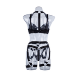 Women's Luxury Lingerie 3-Pieces Set / Bra with Panty and Garters / Sexy Ladies Underwear - EVE's SECRETS