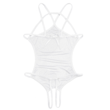 Women's Mesh Crotchless Bodysuit with Open Bust / Erotic Outfits for Women - EVE's SECRETS