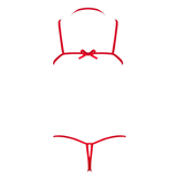 Women's Mesh Crotchless Bodysuit with Open Bust / Erotic Outfits for Women - EVE's SECRETS