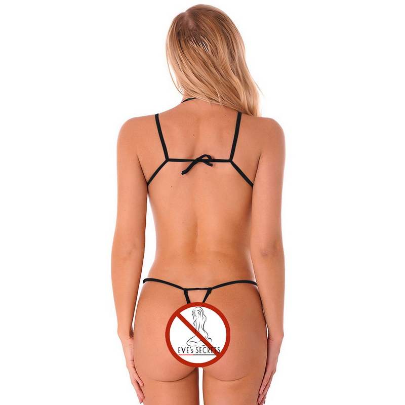 Women's Mesh Crotchless Bodysuit with Open Bust / Erotic Outfits for Women - EVE's SECRETS