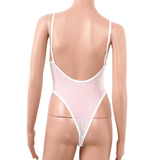 Women's Mesh Crotchless Catsuit with Nipples Holes / Female Erotic Lingerie - EVE's SECRETS