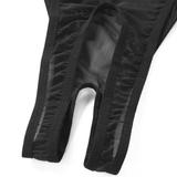Women's Mesh Crotchless Catsuit with Nipples Holes / Female Erotic Lingerie - EVE's SECRETS