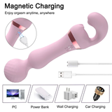 Women's Powerful Wand-Vibrator of 20 Modes / Female Stimulator Clitoris & Massager G-Spot - EVE's SECRETS