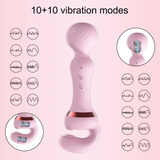 Women's Powerful Wand-Vibrator of 20 Modes / Female Stimulator Clitoris & Massager G-Spot - EVE's SECRETS