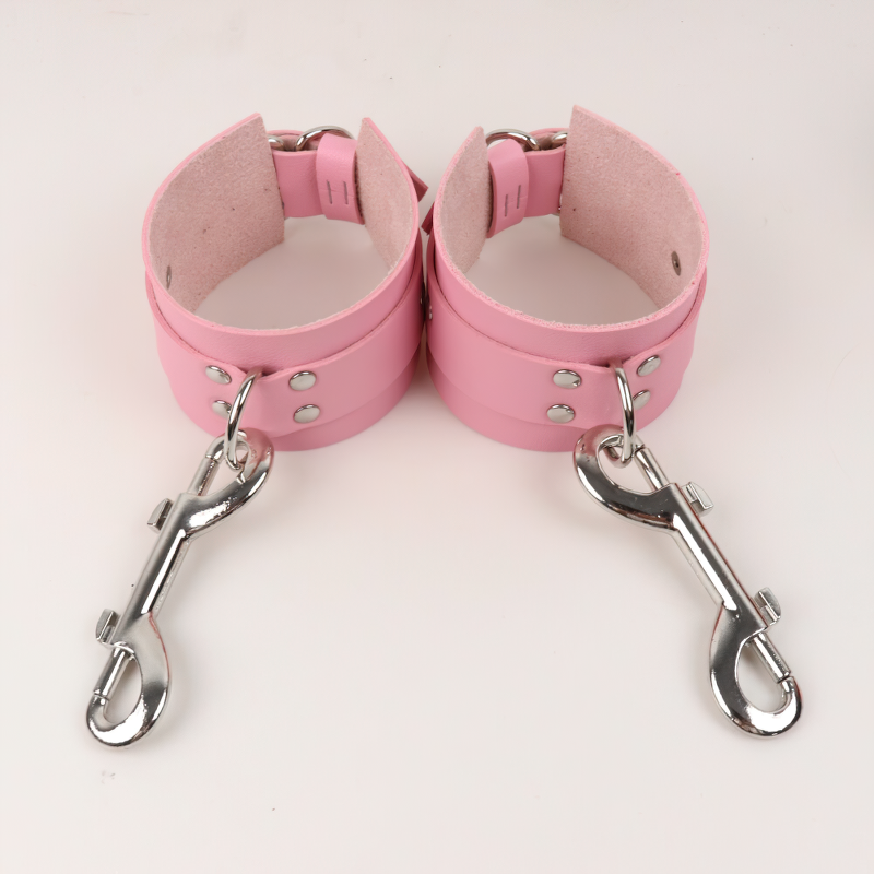 Women's PU Leather Erotic Bondage Harness / Female Sexy Chain Suspender Garter Belt Underwear - EVE's SECRETS