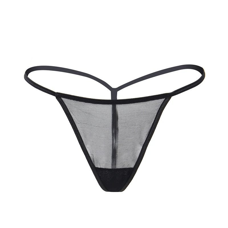 Women's Black Lace Garter Belt with G-String Panty / Female Erotic Underwear - EVE's SECRETS