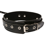 Women's PU Leather Reverse BDSM Bondage / Adjustable Handcuffs with Neck Collar - EVE's SECRETS