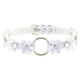 Women's Punk Choker Necklace / PU Leather Flower Festival Jewelry Accessories - EVE's SECRETS
