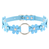 Women's Punk Choker Necklace / PU Leather Flower Festival Jewelry Accessories - EVE's SECRETS