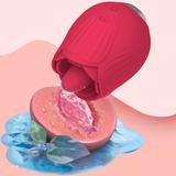 Women's Rose Clitoral Vibrator / Original Design Female Licking Stimulator / Sex Toys for Women - EVE's SECRETS