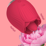 Women's Rose Clitoral Vibrator / Original Design Female Licking Stimulator / Sex Toys for Women - EVE's SECRETS