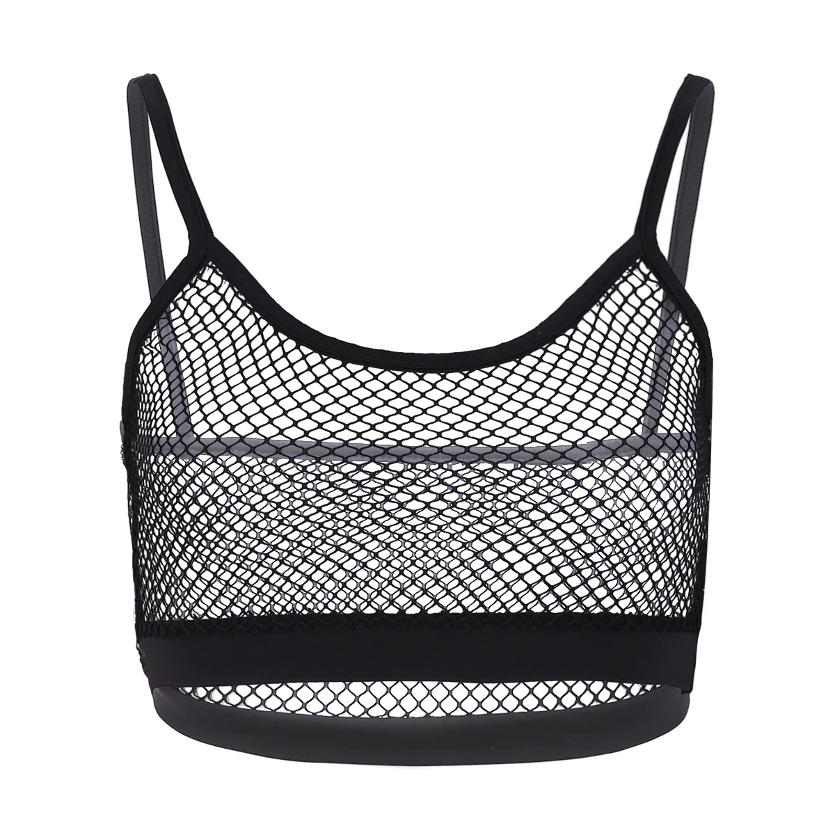 Women's See-Through Crop Tops in Two Colors / Party Erotic Clothing - EVE's SECRETS
