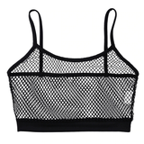 Women's See-Through Crop Tops in Two Colors / Party Erotic Clothing - EVE's SECRETS