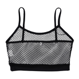 Women's See-Through Crop Tops in Two Colors / Party Erotic Clothing - EVE's SECRETS
