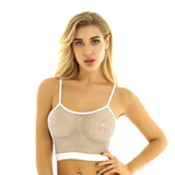 Women's See-Through Crop Tops in Two Colors / Party Erotic Clothing - EVE's SECRETS