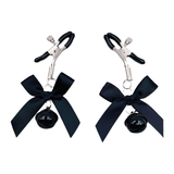 Women's Sexy Adjustable Nipple Clips / BDSM Adult Sex Toys with Small Bell