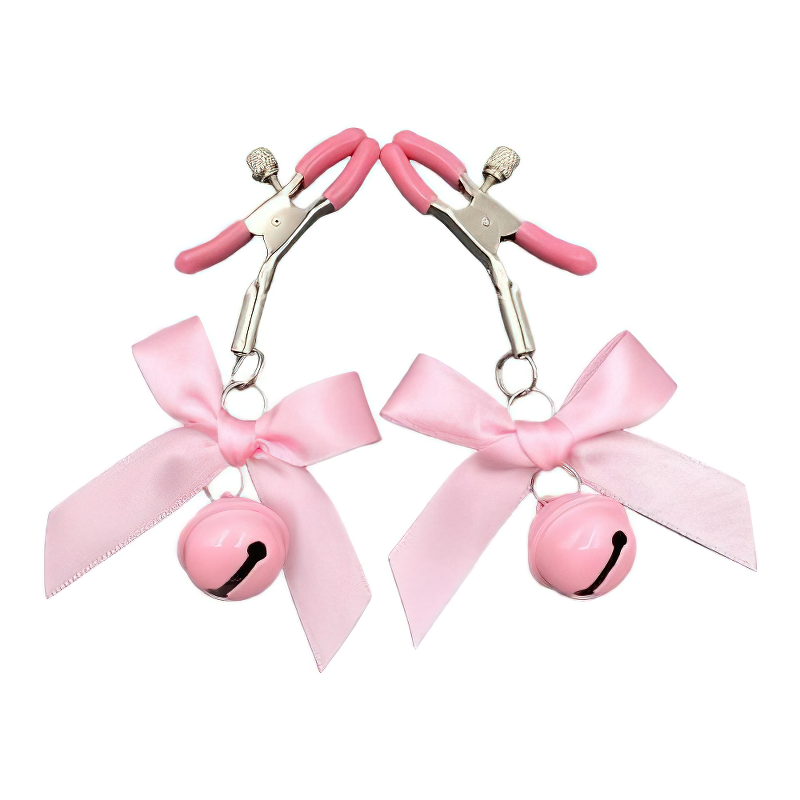 Women's Sexy Adjustable Nipple Clips / BDSM Adult Sex Toys with Small Bell - EVE's SECRETS