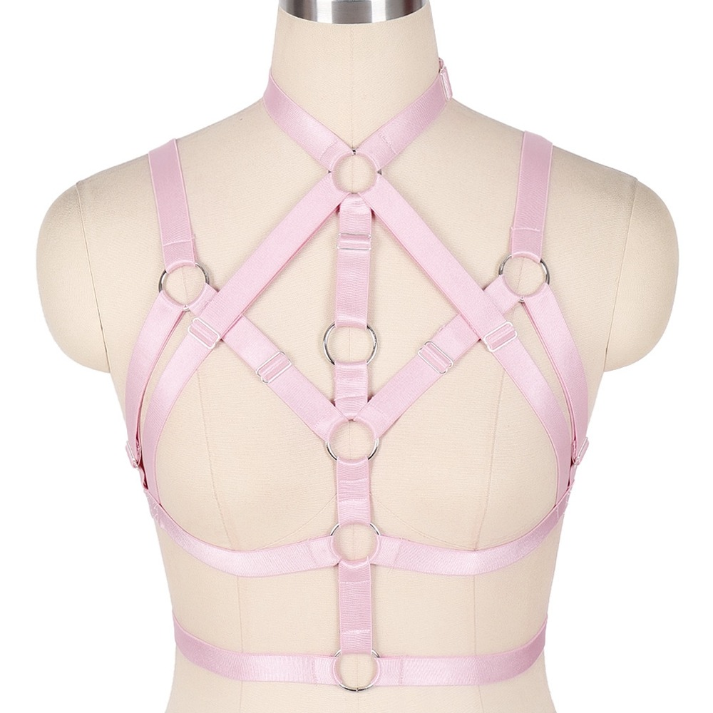 Women's Sexy Chest Harness / BDSM Body Harness in Different Colors / Female Bondage Gear - EVE's SECRETS