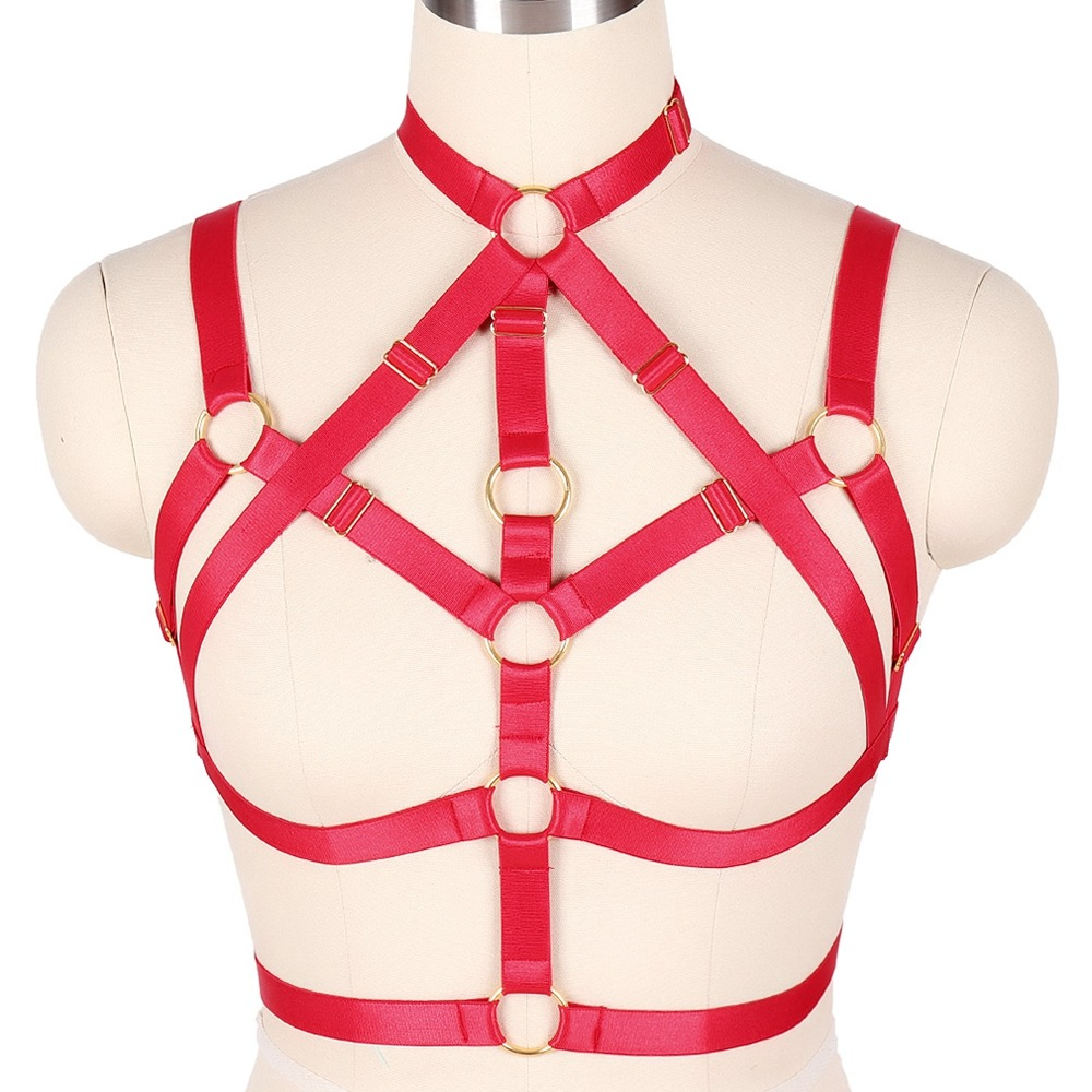Women's Sexy Chest Harness / BDSM Body Harness in Different Colors / Female Bondage Gear - EVE's SECRETS