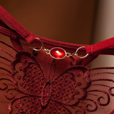 Women's Sexy G-Strings with Butterfly Embroidery / Ladies Lace Lingerie - EVE's SECRETS