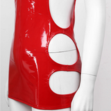 Women's Sexy Hollow Out Mini Dress / Bodycon Tempting Dress / Female Erotic Clubwear - EVE's SECRETS