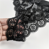 Women's Sexy Lace Panties / Female Mid Waist Panties With Bow / Aesthetic Underwear For Girl - EVE's SECRETS