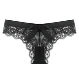 Women's Sexy Lace Panties With Low Waist / Ladies Aesthetic Transparent Underwear - EVE's SECRETS