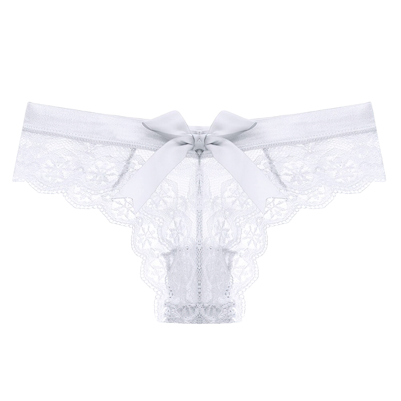 Women's Sexy Lace Panties With Low Waist / Ladies Aesthetic Transparent Underwear - EVE's SECRETS