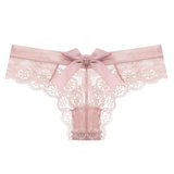Women's Sexy Lace Panties With Low Waist / Ladies Aesthetic Transparent Underwear - EVE's SECRETS