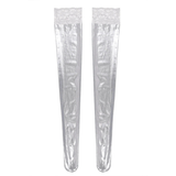 Womens Sexy Leather Stockings / Exotic Clubwear Lace Latex Parties Stockings / Stay Up Long Socks - EVE's SECRETS