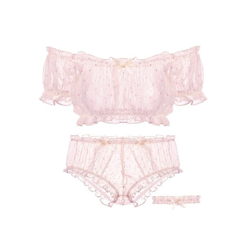 Women's Sexy Lingerie Set / Adult Off Shoulder Sleeve Top and Panties / Sexy Pajamas for Ladies - EVE's SECRETS