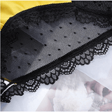 Women's Sexy Mid-Waist Lace Panties with Bow / Female Comfortable Pure Cotton Underwear - EVE's SECRETS