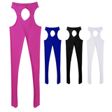 Women's Sexy Stockings with Open Crotch and Butt / Hollow Out Erotic Tights - EVE's SECRETS
