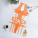 Women's Sexy Transparent Bandage Lingerie / Sensual Erotic Female Mesh Apparel - EVE's SECRETS