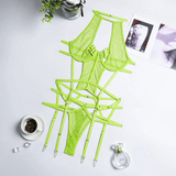 Women's Sexy Transparent Bandage Lingerie / Sensual Erotic Female Mesh Apparel - EVE's SECRETS