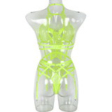 Women's Sexy Transparent Bandage Lingerie / Sensual Erotic Female Mesh Apparel - EVE's SECRETS