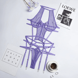Women's Sexy Transparent Bandage Lingerie / Sensual Erotic Female Mesh Apparel - EVE's SECRETS