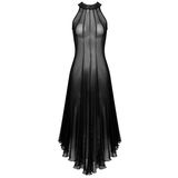Women's Sexy Transparent Mesh Dress / See-Through Sleeveless Erotic Clothing - EVE's SECRETS