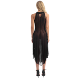 Women's Sexy Transparent Mesh Dress / See-Through Sleeveless Erotic Clothing - EVE's SECRETS