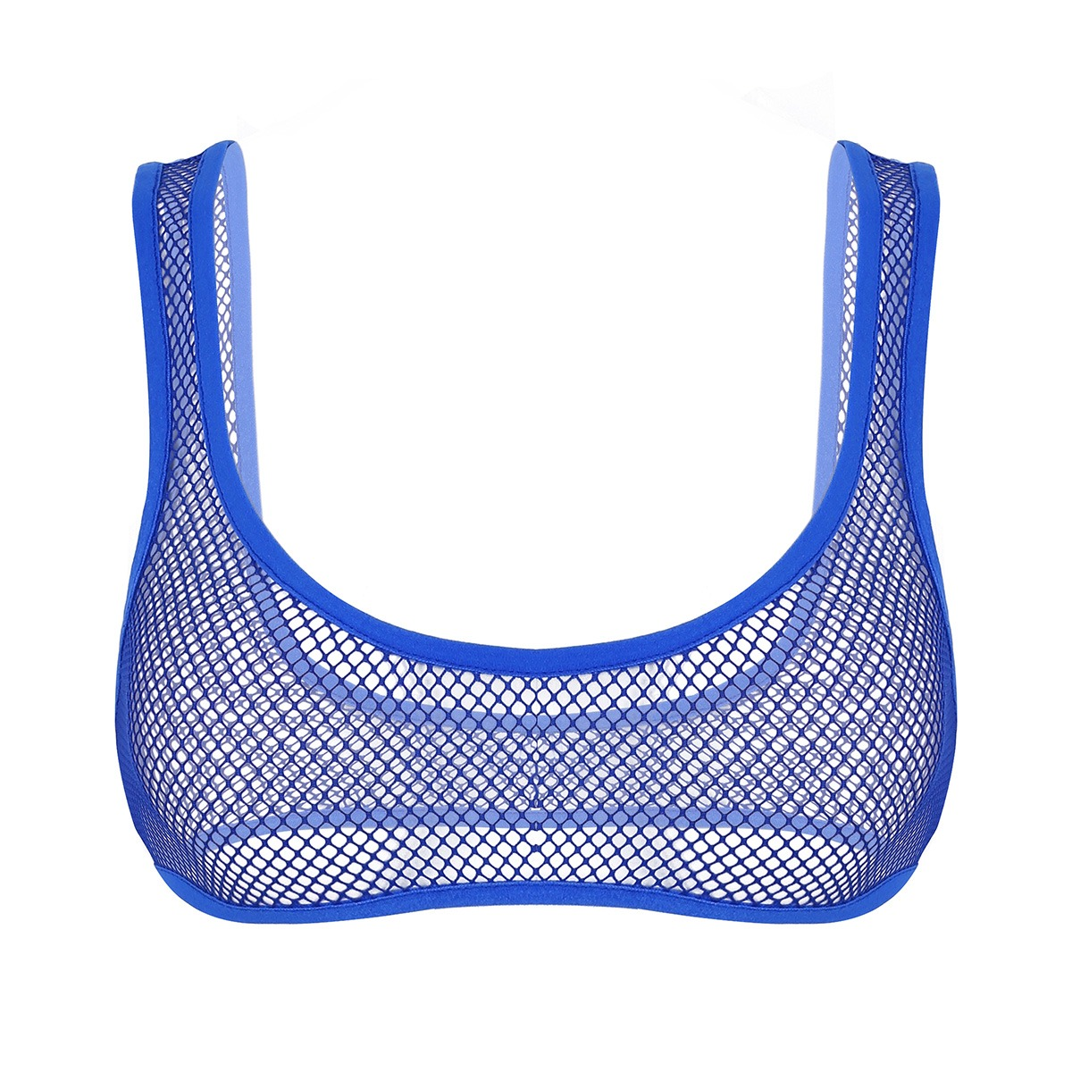 Women's Sheer Bra Top / U-Neckline Exotic Crop Top / Female Sexy Outfits - EVE's SECRETS