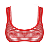 Women's Sheer Bra Top / U-Neckline Exotic Crop Top / Female Sexy Outfits - EVE's SECRETS