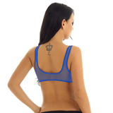 Women's Sheer Bra Top / U-Neckline Exotic Crop Top / Female Sexy Outfits - EVE's SECRETS