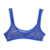 Women's Sheer Bra Top / U-Neckline Exotic Crop Top / Female Sexy Outfits - EVE's SECRETS