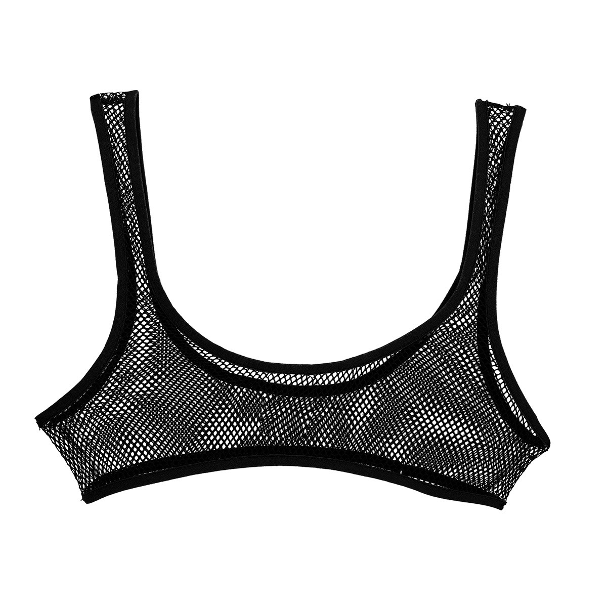 Women's Sheer Bra Top / U-Neckline Exotic Crop Top / Female Sexy Outfits - EVE's SECRETS