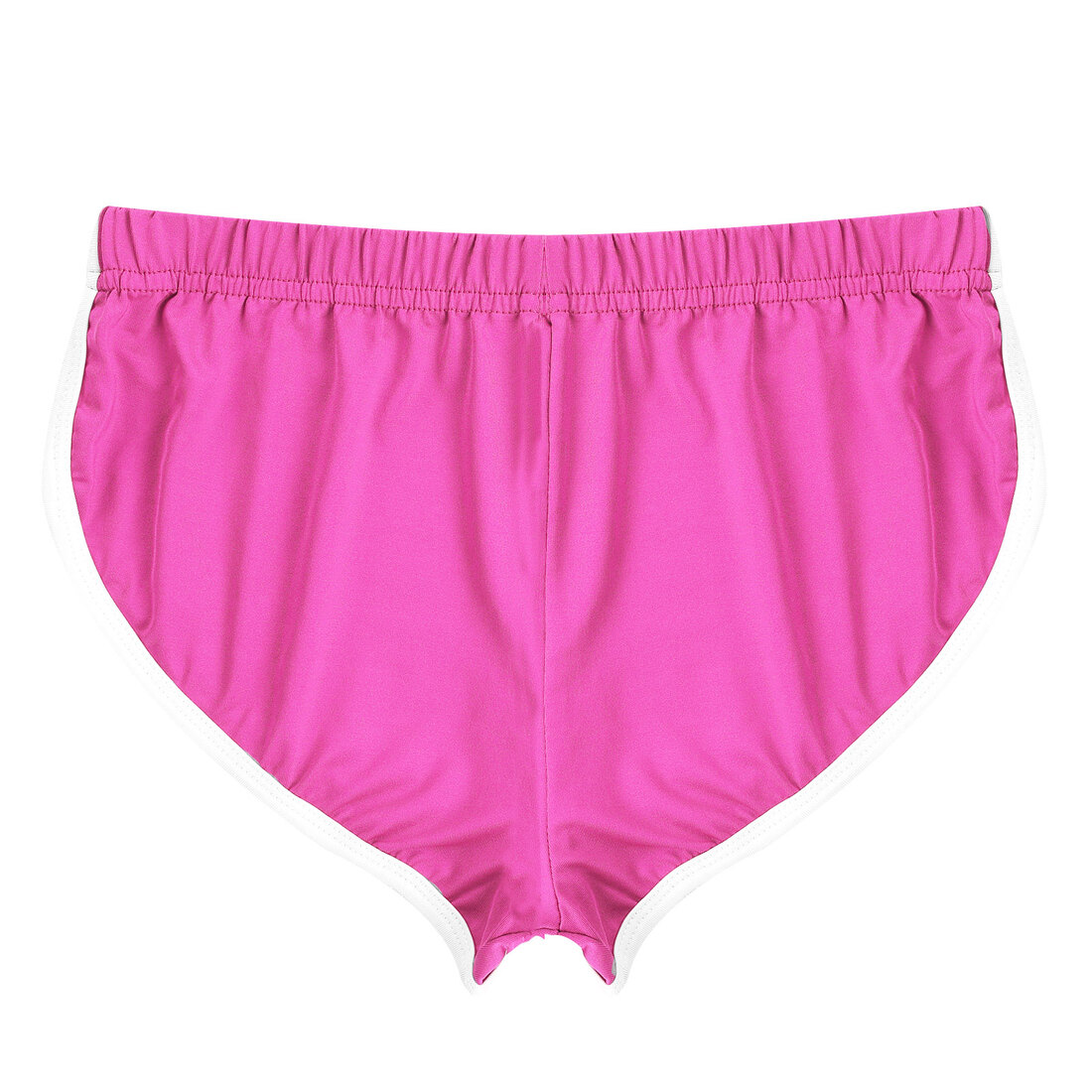 Women's Spandex Mid-rise Elastic Shorts / Sexy Adult Shorts with White Edge - EVE's SECRETS